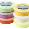Silk Clay Assortiment Paaskleuren - 6x14g -Spel Speelgoed Winkel kleuren silk clay pasen web