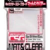 KMC Standard Oversized Sleeves (69x94mm) Character Guard Mat & Clear (60) -Spel Speelgoed Winkel kmc sleeves character guard matte clear web