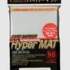 KMC Standard Sleeves (66x91mm) Hyper Mat Clear (80) -Spel Speelgoed Winkel kmc hyper mat sleeves 66x91mm clear