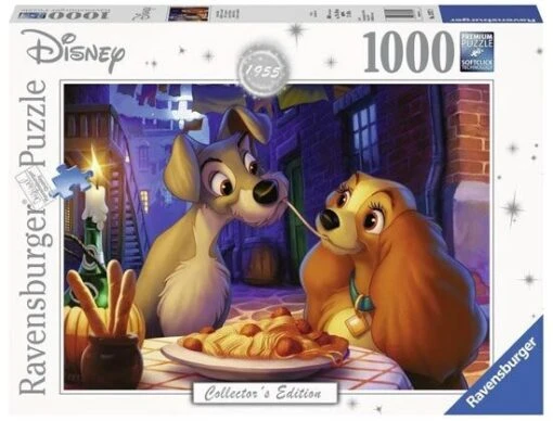 Disney Lady En De Vagebond (1000) -Spel Speelgoed Winkel lady en de vagebond puzzel web