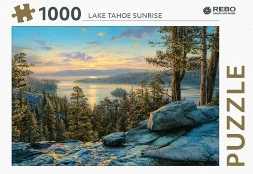 Lake Tahoe Sunrise (1000) -Spel Speelgoed Winkel lake tahoe sunrise