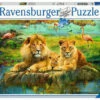 Leeuwen In De Savanne (500) -Spel Speelgoed Winkel leeuwen in de savanne web
