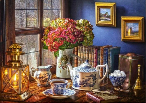 Tea Time (500) -Spel Speelgoed Winkel legpuzzel 500 stukken tea time web