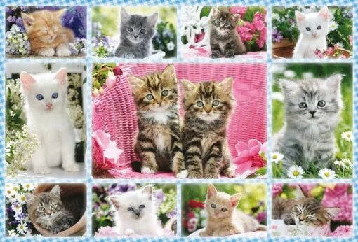 Kittens (100) -Spel Speelgoed Winkel legpuzzel kittens