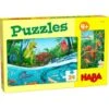 Puzzels Dino's (2x 24) -Spel Speelgoed Winkel legpuzzels dino s