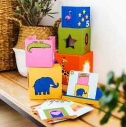 Peek-a-zoo -Spel Speelgoed Winkel logisch denkspel voor kleuters