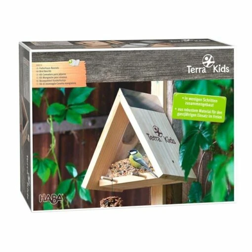 Terra Kids - Bouwpakket Voederhuisje -Spel Speelgoed Winkel maak zelf een voederhuisje voor vogels