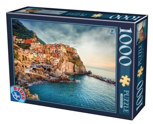 Manarola Cinque Terre (1000) -Spel Speelgoed Winkel manarola cinque terre jigsaw puzzle 1000 pieces.76000 1.fs web