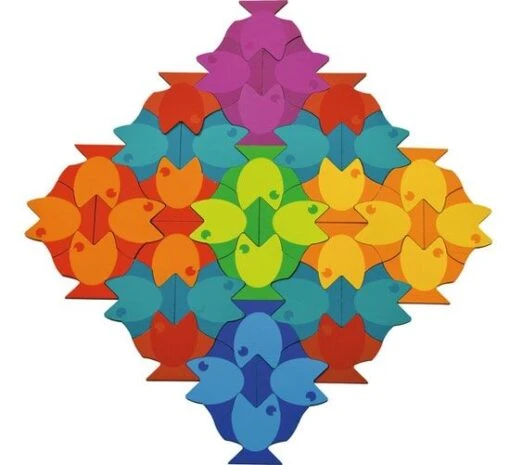 Mandala Puzzle Fish -Spel Speelgoed Winkel mandala puzzle fish 4 web