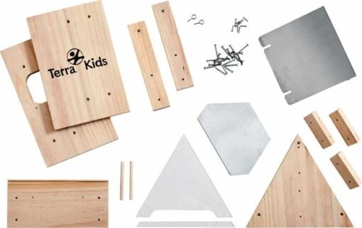 Terra Kids - Bouwpakket Voederhuisje -Spel Speelgoed Winkel materiaal om voederhuisje te maken