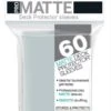 Small Deck Protector Sleeves Pro-Matte (62x89mm) Clear (60) -Spel Speelgoed Winkel matte sleeves ultra pro 62x89mm
