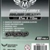 Magnum Oversized Dungeon Card Sleeves (87x112mm) Clear (100) -Spel Speelgoed Winkel may21935