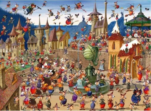 François Ruyer - The Meeting Of The Witches (4000) -Spel Speelgoed Winkel meeting of the witches 4000 2