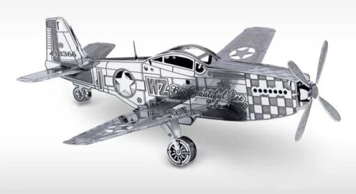 Metal Earth - Mustang P-51 -Spel Speelgoed Winkel metal earth mustang p 51 web