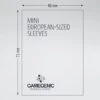Mini European Card Game Sleeves MATTE (46x71mm) Non-glare (50) -Spel Speelgoed Winkel mini european web 1
