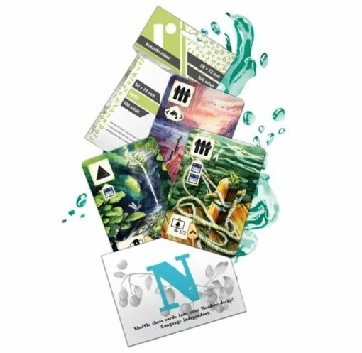 Meadow Downstream: Cards & Sleeves Pack -Spel Speelgoed Winkel mini uitbreiding meadow downstream pack