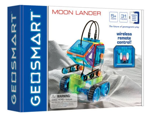 GeoSmart Moon Lander - 31 Delig -Spel Speelgoed Winkel moon lander 31 stukken web