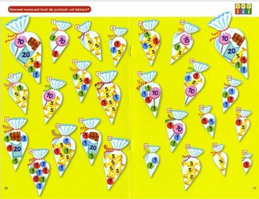 Maxi Loco Boekje - Rekenen Met Geld (7-8 Jaar) -Spel Speelgoed Winkel noo32056 1