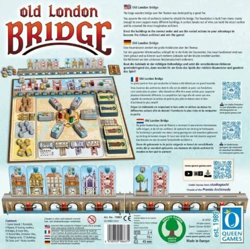 Old London Bridge (internationale Editie) -Spel Speelgoed Winkel old london bridge game