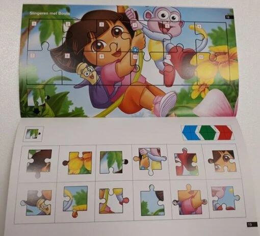 Mini Loco Boekje: Op Avontuur Met Dora (4-6 Jaar) -Spel Speelgoed Winkel op avontuur met dora mini loco boekje