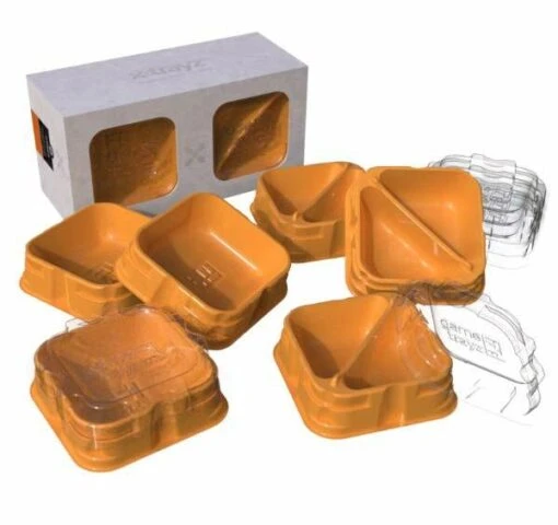X-Trayz Orange -Spel Speelgoed Winkel oranje bakjes voor spelonderdelen