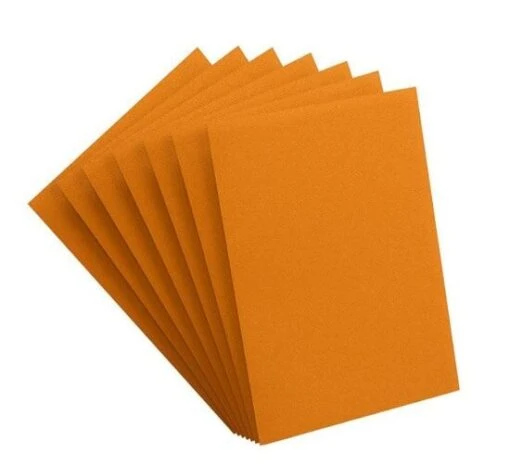 Standard Card Game Sleeves PRIME (66x91mm) ORANJE (100) -Spel Speelgoed Winkel oranje beschermhoesjes web