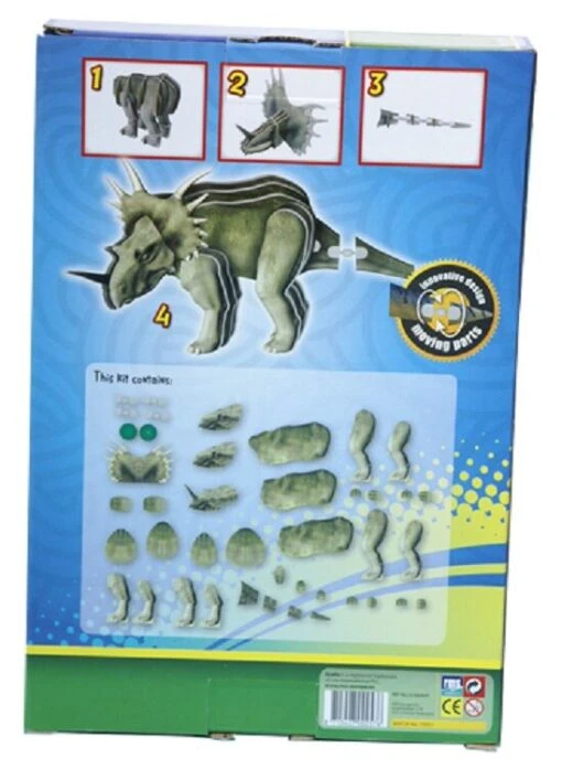 Triceratops - Moveable Puzzle -Spel Speelgoed Winkel ove21451 1