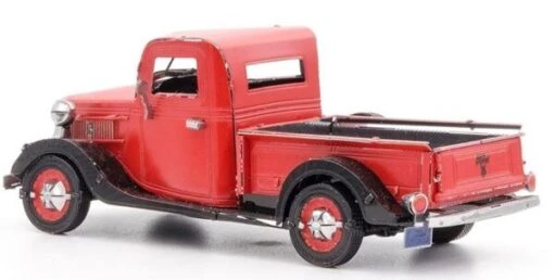 Metal Earth - 1937 Ford Pickup Truck -Spel Speelgoed Winkel pickup truck zijkant web
