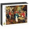 Pieter Brueghel - Boerenbruiloft, 1630 (2000) -Spel Speelgoed Winkel pieter brueghel the younger peasant wedding feast puzzle 2000
