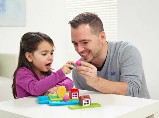 Drie Kleine Biggetjes Deluxe -Spel Speelgoed Winkel piggies6 web