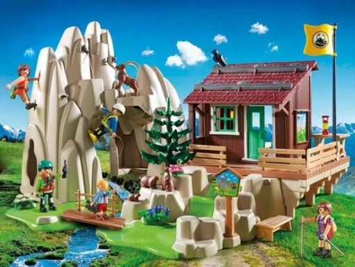Playmobil Action - Bergbeklimmers Met Berghut -Spel Speelgoed Winkel playmobil bergbeklimmers met berghut playmobil 1 web