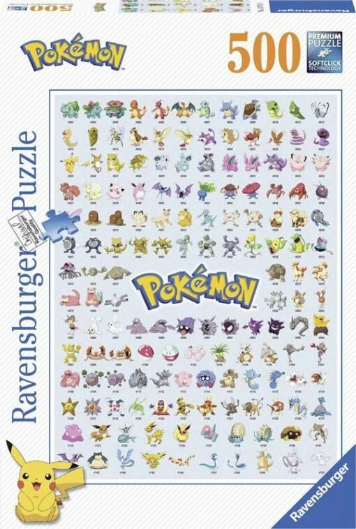 Pokémon (500) -Spel Speelgoed Winkel pok mon puzzel 500 stukjes