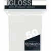 Pro-Gloss Deck Protector Sleeves (66x91mm) Clear (50) -Spel Speelgoed Winkel pro gloss deck protector sleeves ultra pro