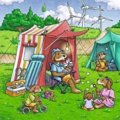 Duurzame Energie (3x 49) -Spel Speelgoed Winkel puzzel 3 wind