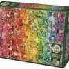 Colourful Rainbow (1000) -Spel Speelgoed Winkel puzzel regenboog web