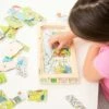Lagenpuzzel 4 Seizoenen (36) -Spel Speelgoed Winkel puzzel over seizoenen voor kleuters