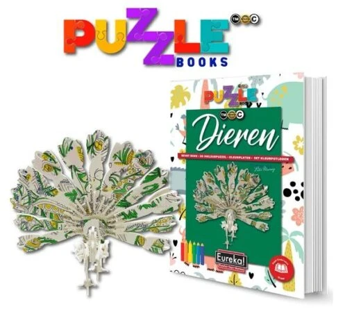 Puzzelboek Dieren -Spel Speelgoed Winkel puzzelboek dieren