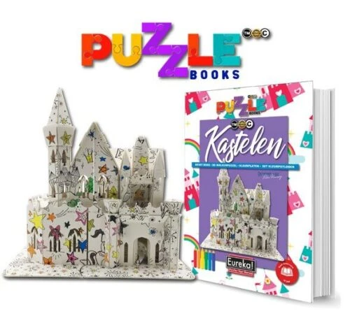 Puzzelboek Kastelen -Spel Speelgoed Winkel puzzelboek kastelen