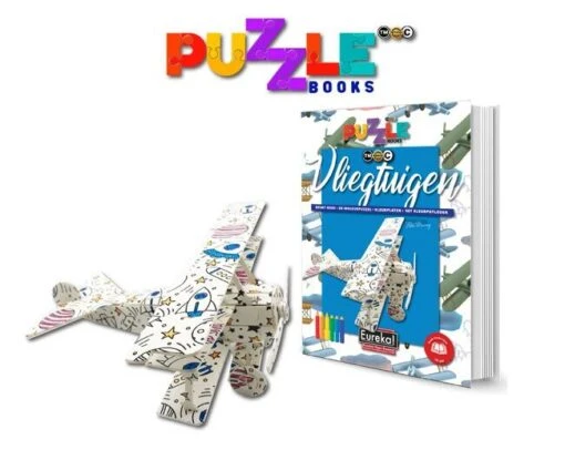 Puzzelboek Vliegtuigen -Spel Speelgoed Winkel puzzelboek vliegtuigen