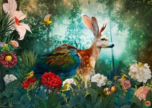 André Sanchez - Jackalope (1000) -Spel Speelgoed Winkel puzzle andr sanchez jackalope