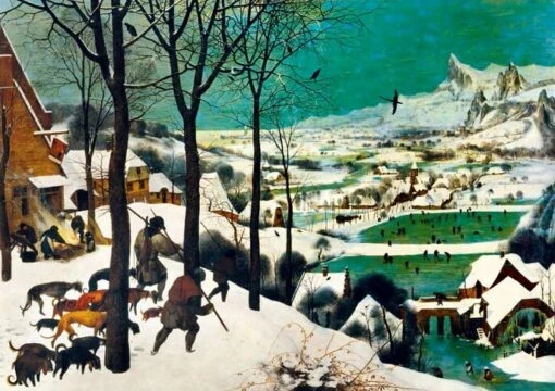 Bruegel Puzzel- Hunters In The Snow 1000 -Spel Speelgoed Winkel puzzle pieter bruegel the elder hunters in the snow