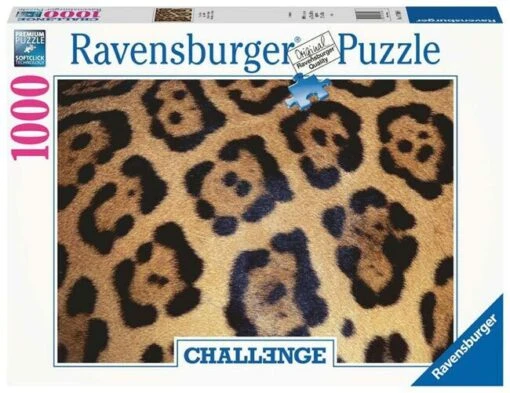Challenge Puzzle - Animal Print (1000) -Spel Speelgoed Winkel ravensburger puzzle animal print