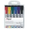Set Met 6 Uitwisbare Stiften (whiteboardstiften) -Spel Speelgoed Winkel rexel drywipe markers