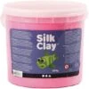 Silk Clay Roos 650g -Spel Speelgoed Winkel roze silk clay