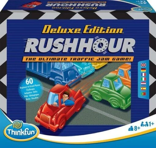 Rush Hour Deluxe -Spel Speelgoed Winkel rush hour deluxe spel thinkfun