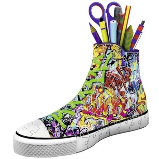 Sneaker Grafitti Print (108) -Spel Speelgoed Winkel schoen puzzel ravensburger web