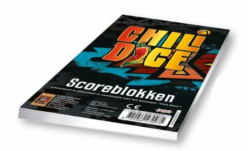Chili Dice Scoreblok - 3 Stuks -Spel Speelgoed Winkel scoreblok voor chili dice