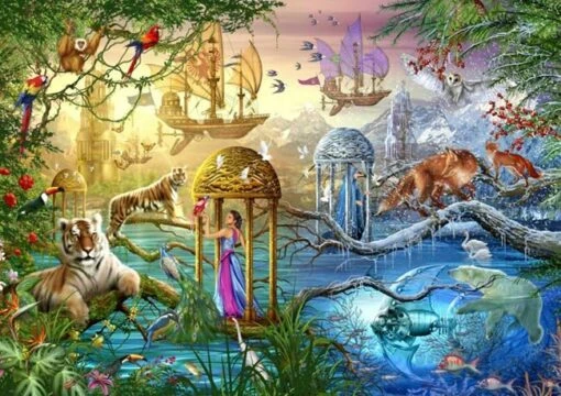 Shangri La (1000) -Spel Speelgoed Winkel shangri la puzzle 1