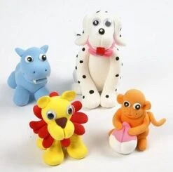 Silk Clay Kleuren Assortiment 1 - 10x40g -Spel Speelgoed Winkel silk00001 2