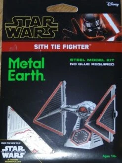 Metal Earth - Star Wars Sith Tie Fighter -Spel Speelgoed Winkel sith tie fighter verpakking web